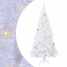 Sapin de Noël artificiel avec 300 LED Blanc 180 cm PVC et Acier 547927547927