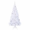 Sapin de Noël artificiel avec 300 LED Blanc 180 cm PVC et Acier 547927547927