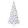 Sapin de Noël artificiel avec 300 LED Blanc 210 cm PVC et Acier 547928547928