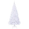 Sapin de Noël artificiel avec 300 LED Blanc 210 cm PVC et Acier 547929547929