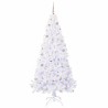Sapin de Noël artificiel avec 300 LED Blanc 210 cm PVC et Acier 547931547931