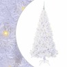 Sapin de Noël artificiel avec 300 LED Blanc 180 cm PVC et Acier 547932547932