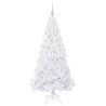 Sapin de Noël artificiel avec 300 LED Blanc 180 cm PVC et Acier 547932547932