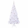 Sapin de Noël artificiel avec 300 LED Blanc 180 cm PVC et Acier 547933547933