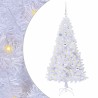 Sapin de Noël artificiel avec 150 LED Blanc 150 cm PVC et Acier 547934547934