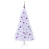 Sapin de Noël artificiel avec 150 LED Blanc 150 cm PVC et Acier 547935547935