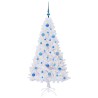 Sapin de Noël artificiel avec 150 LED Blanc 150 cm PVC et Acier 547936547936