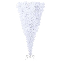 Sapin de Noël artificiel avec 300 LED Blanc 240 cm PVC et Acier 547940547940