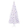 Sapin de Noël artificiel avec 300 LED Blanc 240 cm PVC et Acier 547943547943