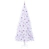 Sapin de Noël artificiel avec 300 LED Blanc 240 cm PVC et Acier 547943547943