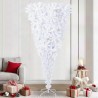 Sapin de Noël artificiel avec 300 LED Blanc 240 cm PVC et Acier 547947547947