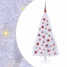 Sapin de Noël artificiel avec 150 LED Blanc 120 cm PVC et Acier 547949547949