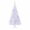 Sapin de Noël artificiel avec 150 LED Blanc 150 cm PVC et Acier 547951547951