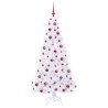 Sapin de Noël artificiel avec 300 LED Blanc 180 cm PVC et Acier 547953547953