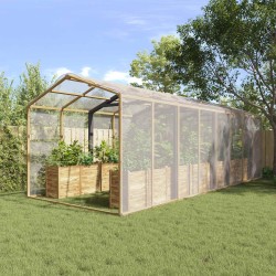 Bâche avec œillets Transparent 6 x 8 m Polyéthylène 547954547954