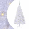 Sapin de Noël artificiel avec 150 LED Blanc 150 cm PVC et Acier 547969547969