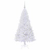 Sapin de Noël artificiel avec 150 LED Blanc 150 cm PVC et Acier 547969547969