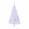 Sapin de Noël artificiel avec 150 LED Blanc 150 cm PVC et Acier 547969547969