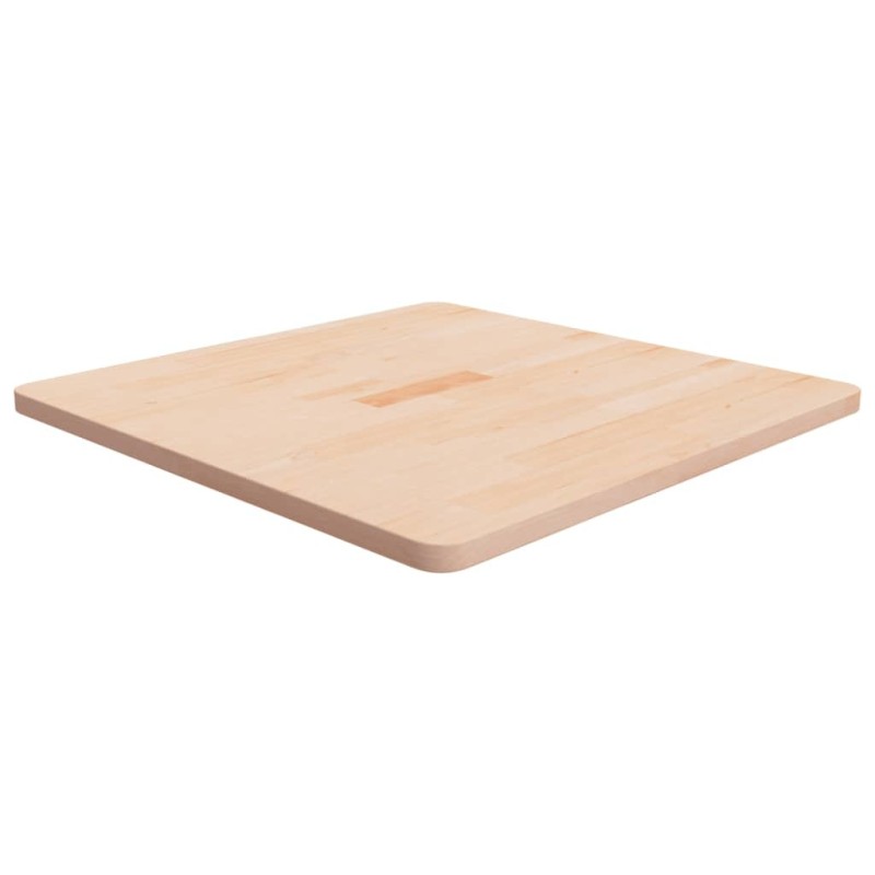 Dessus de table carré 70x70x2,5 cm Bois chêne massif non traité 547979547979