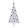 Sapin de Noël artificiel avec 150 LED Blanc 150 cm PVC et Acier 547981547981