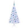 Sapin de Noël artificiel avec 150 LED Blanc 120 cm PVC et Acier 547982547982