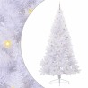 Sapin de Noël artificiel avec 300 LED Blanc 240 cm PVC et Acier 547987547987