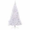 Sapin de Noël artificiel avec 300 LED Blanc 240 cm PVC et Acier 547987547987