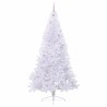 Sapin de Noël artificiel avec 300 LED Blanc 240 cm PVC et Acier 547987547987