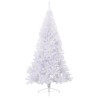 Sapin de Noël artificiel avec 300 LED Blanc 240 cm PVC et Acier 547992547992