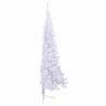 Sapin de Noël artificiel avec 300 LED Blanc 240 cm PVC et Acier 547992547992