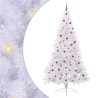 Sapin de Noël artificiel avec 300 LED Blanc 240 cm PVC et Acier 547993547993