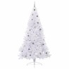Sapin de Noël artificiel avec 300 LED Blanc 240 cm PVC et Acier 547996547996