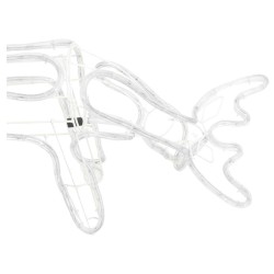 Renne de Noël Blanc chaud 73x31x45 cm 548002548002