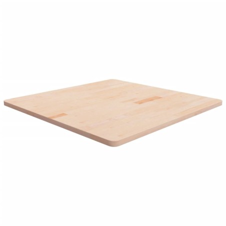 Dessus de table carré 90x90x2,5 cm Bois chêne massif non traité 548004548004
