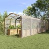Bâche avec œillets Transparent 8 x 8 m Polyéthylène 548005548005
