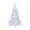 Sapin de Noël artificiel avec 300 LED Blanc 240 cm PVC et Acier 548006548006