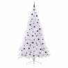 Sapin de Noël artificiel avec 300 LED Blanc 240 cm PVC et Acier 548009548009