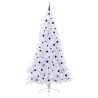 Sapin de Noël artificiel avec 300 LED Blanc 240 cm PVC et Acier 548009548009