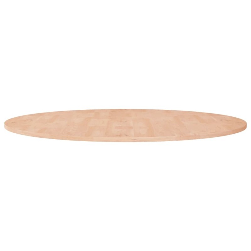 Dessus de table rond Ø90x1,5 cm Bois de chêne massif non traité 548010548010