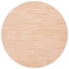 Dessus de table rond Ø90x1,5 cm Bois de chêne massif non traité 548010548010