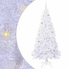 Sapin de Noël artificiel avec 300 LED Blanc 210 cm PVC et Acier 548012548012