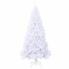 Sapin de Noël artificiel avec 300 LED Blanc 210 cm PVC et Acier 548012548012