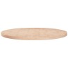 Dessus de table rond Ø80x2,5 cm Bois de chêne massif non traité 548013548013