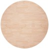 Dessus de table rond Ø80x2,5 cm Bois de chêne massif non traité 548013548013