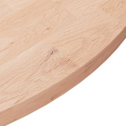 Dessus de table rond Ø80x2,5 cm Bois de chêne massif non traité 548013548013