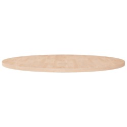 Dessus de table rond Ø90x2,5 cm Bois de chêne massif non traité 548014548014