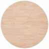 Dessus de table rond Ø90x2,5 cm Bois de chêne massif non traité 548014548014