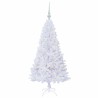 Sapin de Noël artificiel avec 150 LED Blanc 120 cm PVC et Acier 548017548017