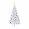 Sapin de Noël artificiel avec 150 LED Blanc 120 cm PVC et Acier 548019548019