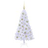 Sapin de Noël artificiel avec 150 LED Blanc 120 cm PVC et Acier 548019548019